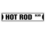 HOT ROD Street Sign race car new collector gift novelty road