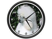 STANDARD POODLE Wall Clock dog doggie pet breed gift