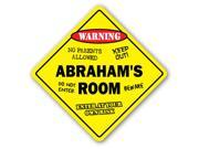 ABRAHAM S ROOM SIGN kids bedroom decor door children s name boy girl gift