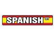 SPANISH FLAG Street Sign spain españa pride flags gift