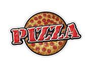 PIZZA Concession Decal stand restaurant window menu new