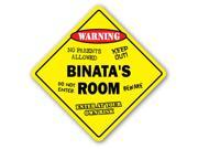 BINATA S ROOM SIGN kids bedroom decor door children s name boy girl gift