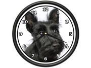 SCOTTISH TERRIER Wall Clock dog doggie pet breed gift