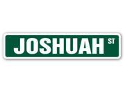 JOSHUAH Street Sign name kids childrens room door bedroom girls boys gift