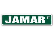 JAMAR Street Sign name kids childrens room door bedroom girls boys gift