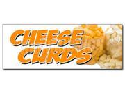 12 CHEESE CURDS DECAL sticker wisconsin poutine fried squeaky southern fresh