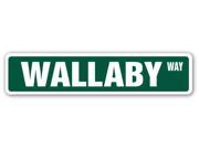 WALLABY Street Sign wallabies Australia joeys Australian gift