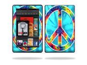 Mightyskins Protective Vinyl Skin Decal Cover for Amazon Kindle Fire 7 inch Tablet wrap sticker skins Peace Out