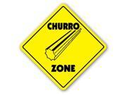 CHURRO ZONE Sign xing gift novelty latin food snack supplies