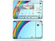 Mightyskins Protective Vinyl Skin Decal Cover for HTC EVO View 4G Android Tablet wrap sticker skins Rainbow