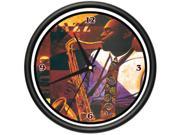 JAZZ CLUB Wall Clock music sax player bar lounge gift