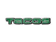 TACOS I Concession Decal mexican restaurant taco sign