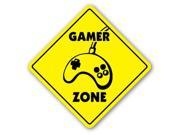 GAMER ZONE Sign novelty gift xbox playstation ps