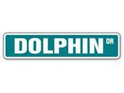 DOLPHIN Street Sign lover collector nautical new gift