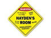 HAYDEN S ROOM SIGN kids bedroom decor door children s name boy girl gift