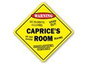 CAPRICE S ROOM SIGN kids bedroom decor door children s name boy girl gift