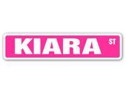 KIARA Street Sign name kids childrens room door bedroom girls boys gift