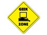GEEK ZONE Sign xing gift nerd dork revenge of the nerds pocket protector