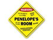PENELOPE S ROOM SIGN kids bedroom decor door children s name boy girl gift