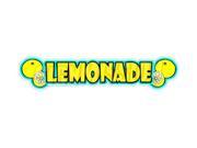 LEMONADE Concession Decal drink drinks sign stand
