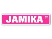 JAMIKA Street Sign name kids childrens room door bedroom girls boys gift