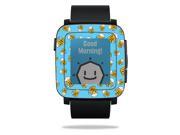 MightySkins Protective Vinyl Skin Decal for Pebble Time Smart Watch wrap cover sticker skins Beer Tile