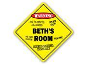 BETH S ROOM SIGN kids bedroom decor door children s name boy girl gift
