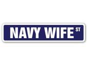 NAVY WIFE Street Sign gift military family usn husband officer enlisted us kids