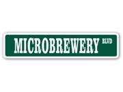 MICROBREWERY Street Sign gift drinker beer ale micro brewery brew pale craft