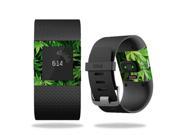 MightySkins Protective Vinyl Skin Decal for Fitbit Surge Watch cover wrap sticker skins Weed