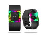 MightySkins Protective Vinyl Skin Decal for Fitbit Surge Watch cover wrap sticker skins Hallucinate