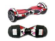 MightySkins Protective Vinyl Skin Decal for Self Balancing Board Scooter Hover 2 Wheel mini board unicycle bluetooth wrap cover sticker Roses