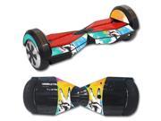 MightySkins Protective Vinyl Skin Decal for Self Balancing Board Scooter Hover 2 wheel mini board unicycle bluetooth wrap cover sticker Peace brush