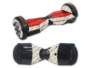 MightySkins Protective Vinyl Skin Decal for Self Balancing Board Scooter Hover 2 wheel mini board unicycle bluetooth wrap cover sticker Candy Dots