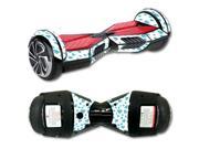 MightySkins Protective Vinyl Skin Decal for Self Balancing Board Scooter Hover 2 Wheel mini board unicycle bluetooth wrap cover sticker Diamonds
