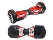 MightySkins Protective Vinyl Skin Decal for Self Balancing Board Scooter Hover 2 wheel mini board unicycle bluetooth wrap cover sticker Red Aztec