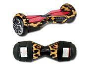 MightySkins Protective Vinyl Skin Decal for Self Balancing Board Scooter Hover 2 Wheel mini board unicycle bluetooth wrap cover sticker Cheetah