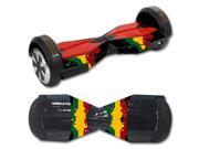 MightySkins Protective Vinyl Skin Decal for Self Balancing Board Scooter Hover 2 wheel mini board unicycle bluetooth wrap cover sticker Rasta Flag