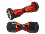 MightySkins Protective Vinyl Skin Decal for Self Balancing Board Scooter Hover 2 wheel mini board unicycle bluetooth wrap cover sticker Bio Skull