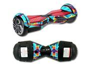 MightySkins Protective Vinyl Skin Decal for Self Balancing Board Scooter Hover 2 Wheel mini board unicycle bluetooth wrap cover sticker Peace Out