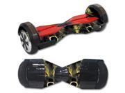 MightySkins Protective Vinyl Skin Decal for Self Balancing Board Scooter Hover 2 wheel mini board unicycle bluetooth wrap cover sticker Neon Wolf
