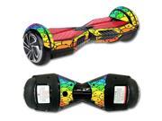 MightySkins Protective Vinyl Skin Decal for Self Balancing Board Scooter Hover 2 Wheel mini board unicycle bluetooth wrap cover sticker Happy Faces