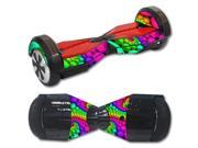 MightySkins Protective Vinyl Skin Decal for Self Balancing Board Scooter Hover 2 wheel mini board unicycle bluetooth wrap cover sticker Hallucinate