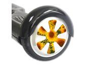 MightySkins Protective Vinyl Skin Decal for Hover Balance Board Scooter Wheels mini board unicycle bluetooth wrap cover sticker Sunflowers