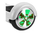 MightySkins Protective Vinyl Skin Decal for Hover Balance Board Scooter Wheels mini board unicycle bluetooth wrap cover sticker Biohazard