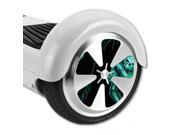 MightySkins Protective Vinyl Skin Decal for Hover Balance Board Scooter Wheels mini board unicycle bluetooth wrap cover sticker Death