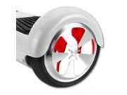 MightySkins Protective Vinyl Skin Decal for Hover Balance Board Scooter Wheels mini board unicycle bluetooth wrap cover sticker Blood Drip
