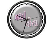 NAIL DIVA Wall Clock salon manicure manicurist nails beauty beautician spa