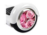 MightySkins Protective Vinyl Skin Decal for Hover Balance Board Scooter Wheels mini board unicycle bluetooth wrap cover sticker Pink Roses