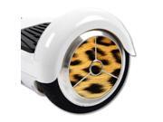 MightySkins Protective Vinyl Skin Decal for Hover Balance Board Scooter Wheels mini board unicycle bluetooth wrap cover sticker Cheetah